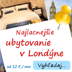 Ubytovanie v Londýne už od 12 €